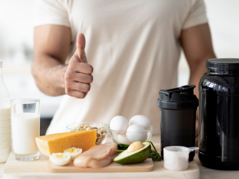 بعد از تمرین بدنسازی چی بخوریم تا چاق شویم؟