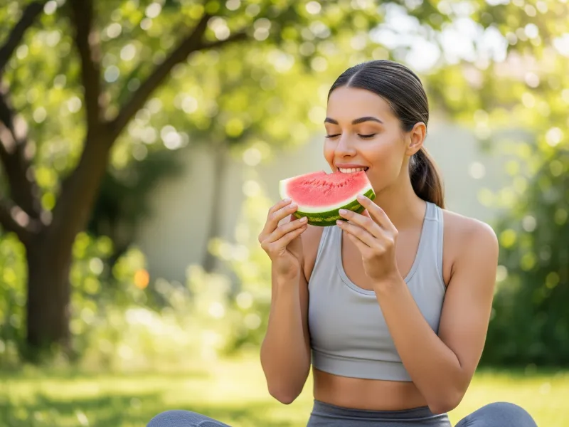 نکات مهم خوردن هندوانه ناشتا برای لاغری