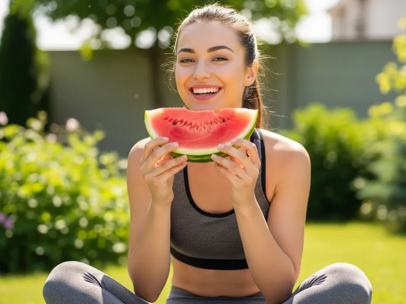 تأثیر خوردن هندوانه ناشتا برای لاغری